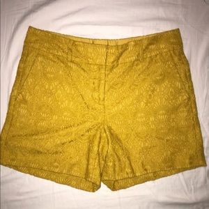 Ann Taylor Shorts Yellow Size 2
